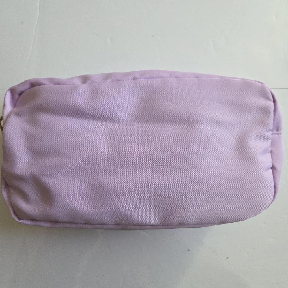 Pastel Cosmetic Bag with Embroidered Disney Accents